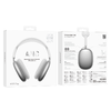 Borofone Fejhallgatók BO35 Plus Adorable bluetooth ANC ezüst - 3. kép