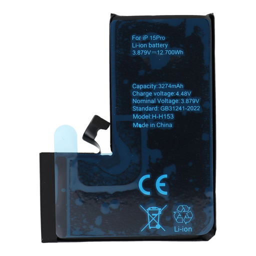 POLYMER BOX akkumulátor iPhone 15 Pro 3274 mAh
