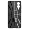 Spigen Liquid Air Galaxy S25 Edge Matt Fekete tok - 1. kép