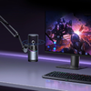 Ugreen CM769 Asztali Mikrofon USB-A-val és RGB LED-del - Ezüst - 2. kép