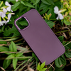 Szatén tok Samsung Galaxy S25 Ultra számára bordó tok - 4. kép