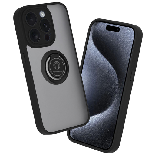 Techsuit - Glinth - iPhone 15 Pro - Fekete tok Techsuit - Glinth - iPhone 15 Pro - Fekete tok