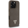  Guess - Peony Grained Hot Stamp Triangle MagSafe (GUHMP16LPGBTMW) - iPhone 16 Pro - Barna tok - 2. kép