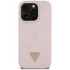  Guess - Peony Texturált Forróbélyegzős Háromszög MagSafe (GUHMP16XPGBTMP) - iPhone 16 Pro Max - Rózsaszín tok - 1. kép