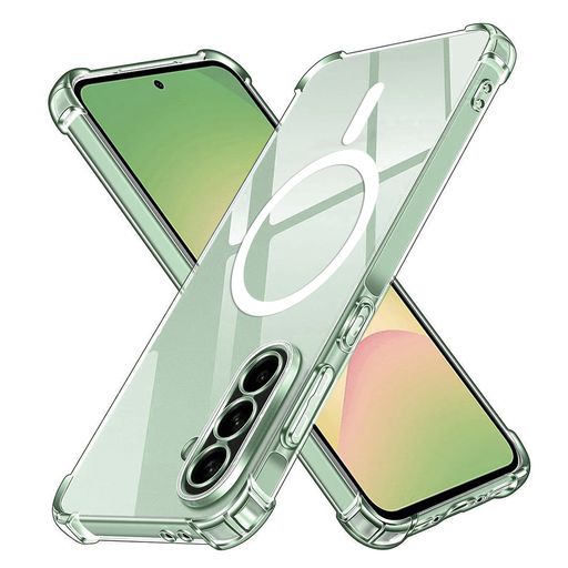 Techsuit - Ütésálló Átlátszó Szilikon MagSafe - Samsung Galaxy A56 5G - Átlátszó tok Techsuit - Ütésálló Átlátszó Szilikon MagSafe - Samsung Galaxy A56 5G - Átlátszó tok