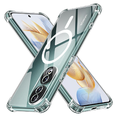  Techsuit - Ütésálló Átlátszó Szilikon MagSafe - Oppo A40 4G - Átlátszó tok