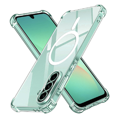  Techsuit - Ütésálló Átlátszó Szilikon MagSafe - Samsung Galaxy A26 5G - Átlátszó tok