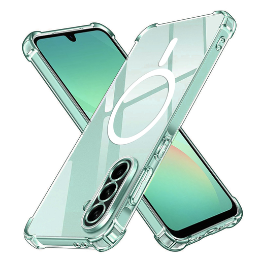  Techsuit - Ütésálló Átlátszó Szilikon MagSafe - Samsung Galaxy A26 5G - Átlátszó tok
