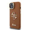 Guess PU Grained 4G Logo Stand Camera Frame tok iPhone 14 ere barna - 0. kép