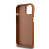 Guess PU Grained 4G Logo Stand Camera Frame tok iPhone 14 ere barna - 4. kép