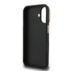 Guess PU Grained 4G Logo Stand Camera Frame tok iPhone 16 fekete - 4. kép