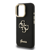 Guess PU Grained 4G Logo Stand Kamera Kerettel ellátott tok iPhone 15 Pro-hoz Fekete - 3. kép