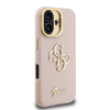 Guess PU Grained 4G Logo Camera Frame fliptok iPhone 16 Pink tok - 2. kép