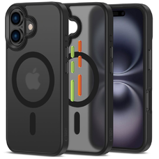 Tech-protect Magmat Xt 3-set Magsafe iPhone 16 Matt Fekete tok