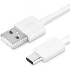Samsung EP-DN930CWE USB-A - USB-C 3A kábel 1.2m (Csere csomagolásban) - fehér