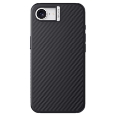 Nillkin Synthetic Fiber PRO Mágneses Kemény Tok Apple iPhone 16e Ezüst