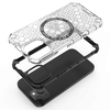  Techsuit - HoneyComb Pajzs MagSafe - iPhone 15 - Fekete tok - 3. kép