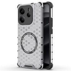  Techsuit - HoneyComb Pajzs MagSafe - Xiaomi Redmi Note 14 4G (163,25 x 76,55 x 8,16 mm) - Fehér tok