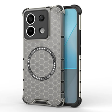  Techsuit - HoneyComb Shield MagSafe - Xiaomi Redmi Note 13 Pro 5G / Poco X6 - Fekete tok