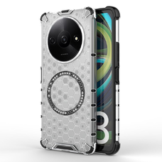 Techsuit - HoneyComb Shield MagSafe - Xiaomi Redmi A3 / Redmi A3x - Biely obal Techsuit - HoneyComb Shield MagSafe - Xiaomi Redmi A3 / Redmi A3x - Biely obal