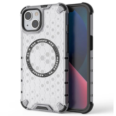  Techsuit - HoneyComb Pajzs MagSafe - iPhone 14 - Fehér tok
