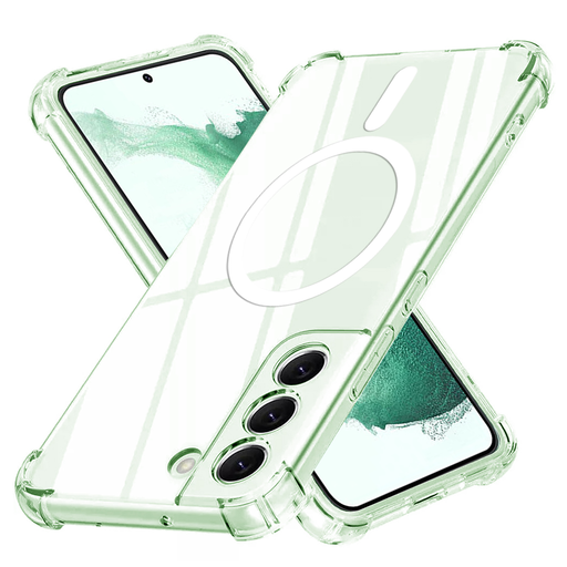 Techsuit - Ütésálló Átlátszó Szilikon MagSafe - Samsung Galaxy S22 Plus 5G - Átlátszó tok Techsuit - Ütésálló Átlátszó Szilikon MagSafe - Samsung Galaxy S22 Plus 5G - Átlátszó tok
