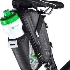 Rockbros C7-1 vízálló kerékpáros táska nyeregre rögzíthető 1.5l - fekete