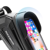 Rockbros B68 páncélozott kerékpártáska telefonzsebbel és borítással 1.7l - fekete tok - 2. kép