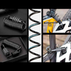 Rockbros T609 bicycle lock with 1.5 m combination - black - 4. kép