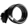 Rockbros RKS515-BK kerékpárlakat 1.1 m kulcsos - fekete - 0. kép