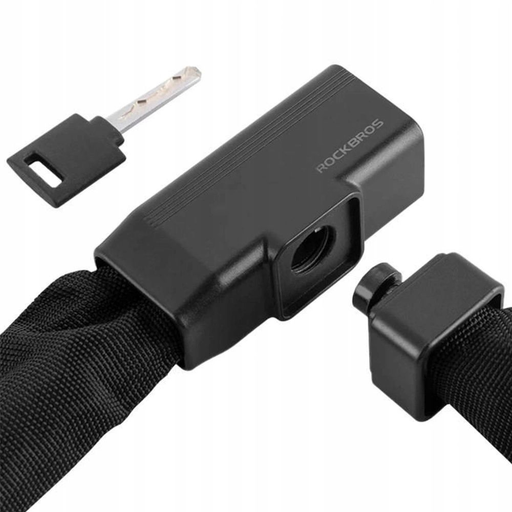 Rockbros 32430708001 kerékpárzár kulccsal 0.97 m - fekete