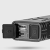 Rockbros 24310002001 kerékpárlámpa 850 lm teljesítménnyel, powerbank funkcióval + USB-C - USB-A kábel - fekete - 4. kép