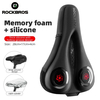 Rockbros LF044R nyeregborítás + esővédő - fekete és piros - 0. kép