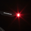 Rockbros DNB8001 sárvédő piros LED lámpával - fekete - 3. kép