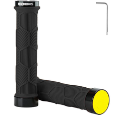Rockbros 40720007001 biciklis markolatok reflektorral - fekete
