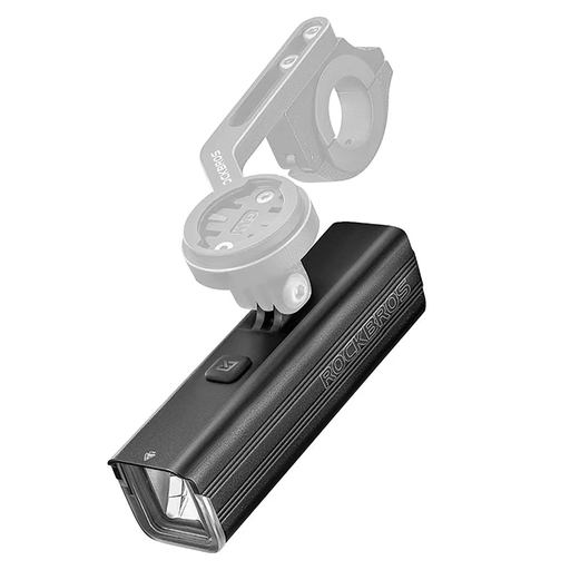 Rockbros RHL1500 első kerékpárlámpa 5000mAh 1500lm IPX6 - fekete
