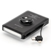 Rockbros JP008 első kerékpárlámpa külső kormány adapterrel és 5000mAh teljesítményű power bankkal 150lm IPX6 - fekete - 1. kép