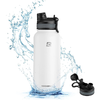 Rockbros 35210029005 Thermo palack biciklis italokhoz 550 ml - Fehér - 0. kép