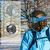 Rockbros LF7127-1 Új Velvet Sport Balaklava Szűrővel - Fekete - 1. kép