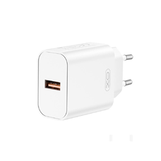 XO fali töltő CE33 QC 18W 1x USB fehér