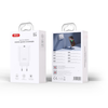 XO hálózati USB töltő adapter CE33 QC 18W 1x USB fehér + Lightning kábel - 0. kép