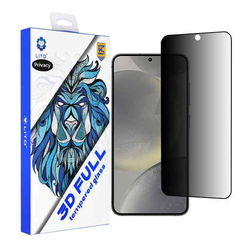Lito - 3D Teljes Borítás - Samsung Galaxy S24 / S25 - Adatvédelmi Fólia üvegfólia Lito - 3D Teljes Borítás - Samsung Galaxy S24 / S25 - Adatvédelmi Fólia üvegfólia