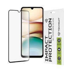  Techsuit - 111D Teljes Fedő / Teljes Ragasztású Üveg - Xiaomi Redmi A5 4G (173,3 x 79,4 x 8,26mm) - Fekete üvegfólia