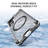  Techsuit - HoneyComb Shield MagSafe - Honor Magic7 Lite / X9c - Fehér tok - 3. kép