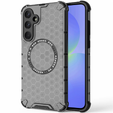  Techsuit - HoneyComb Shield MagSafe - Samsung Galaxy A36 5G - Fekete tok