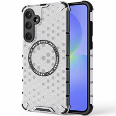  Techsuit - HoneyComb Shield MagSafe - Samsung Galaxy A36 5G - Fehér tok