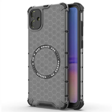  Techsuit - HoneyComb Páncél MagSafe - Samsung Galaxy A05 - Fekete tok