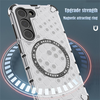  Techsuit - HoneyComb Shield MagSafe - Samsung Galaxy A05 - Fehér tok - 2. kép