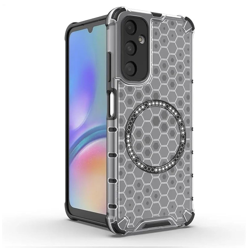 Techsuit - HoneyComb Shield MagSafe - Samsung Galaxy A05s - Fehér tok Techsuit - HoneyComb Shield MagSafe - Samsung Galaxy A05s - Fehér tok