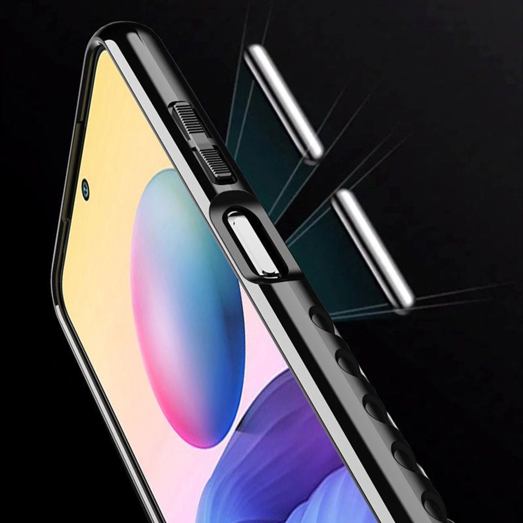 Thunder Case rugalmas, masszív tok Xiaomi Redmi Note 10 5G / Poco M3 Pro fekete tok - 10